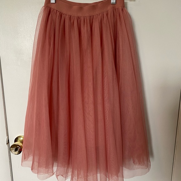 Pink Midi Skirt - Picture 2 of 3